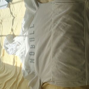 NOBULL White Hoodie Large